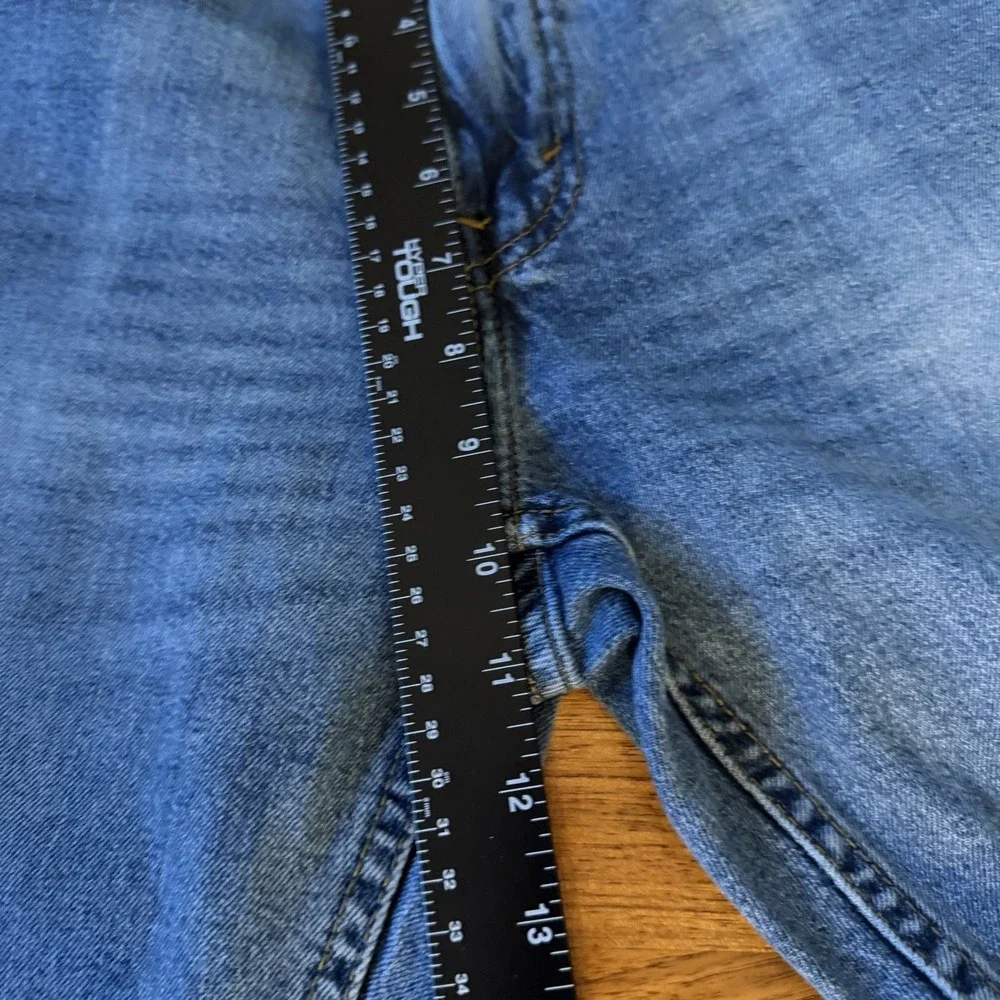 Levis 541 Athletic Taper Jeans Mens 32x27 Light Wash Stretch Denim